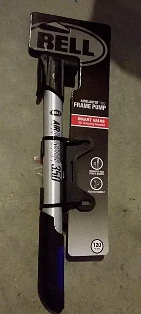 Bell AIRBLASTER 350 Bicycle Frame Pump