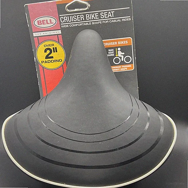 BELL - Cruiser Bike Seat -#1 Comfort - New ! Widest Thickest Seat! 2”+ Padding