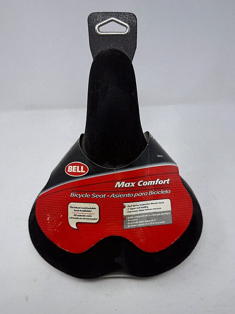 Bell Max Comfort Dual Spring Bicycle Seat Used