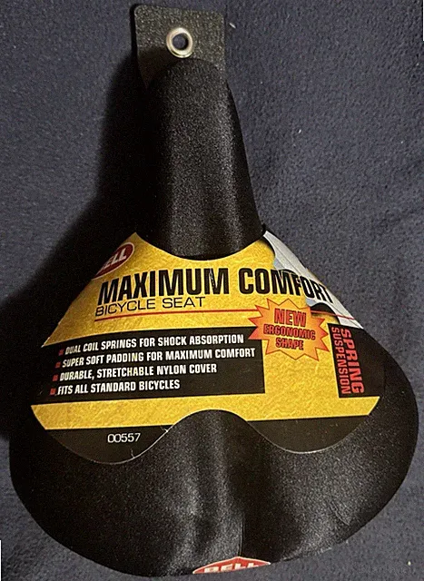 Bell Maximum Comfort Bicycle Seat - New