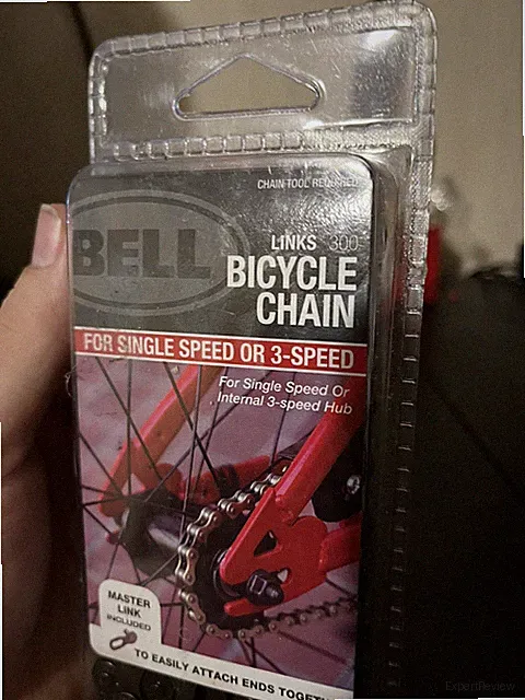 Bell Sports 300 Bicycle Chain Single & 3-Speed 1/2" X 1/8" master link included