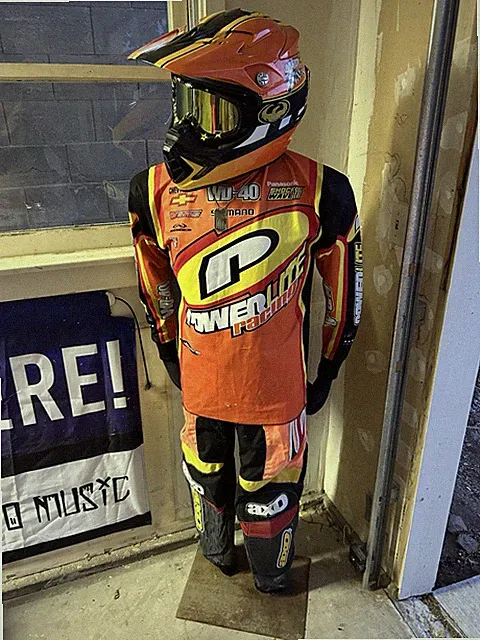 Powerlite BMX Jersey / Team Uniform Includes Helmet And Pants