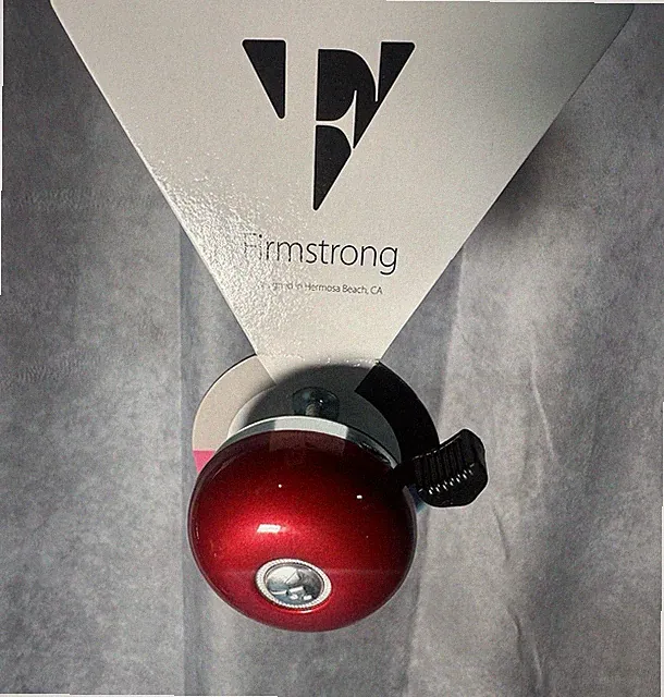 Red Firmstrong Bicycle Bell Cruiser Beach